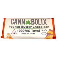 1000MG Peanut Butter Chocolate Bar