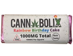 1000Mg Rainbow Birthday Cake Chocolate